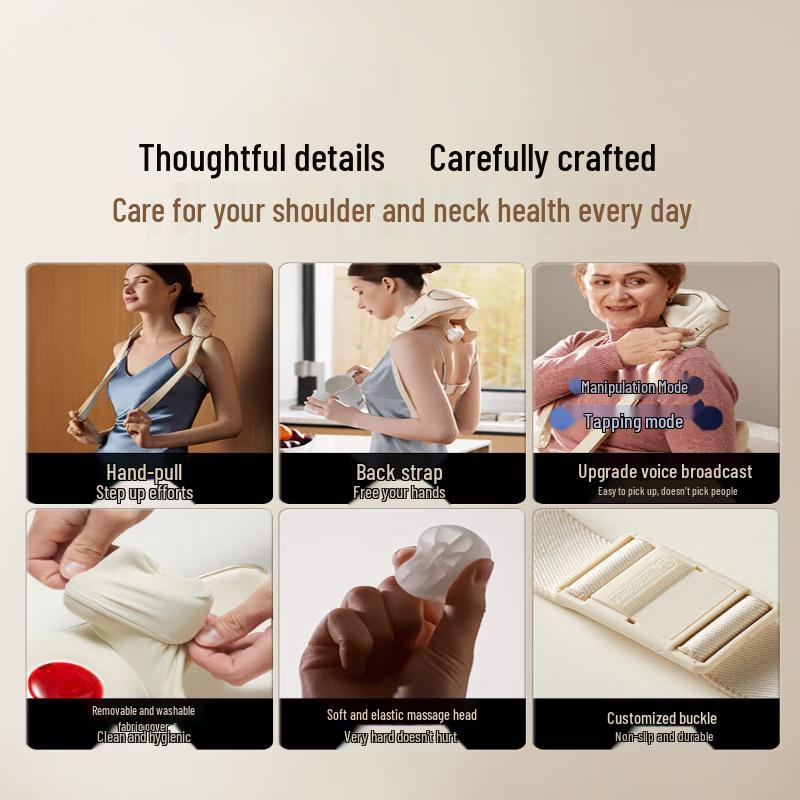 Westinghouse UK6S Neck and Shoulder Kneading Massager CN plug (adapter included)