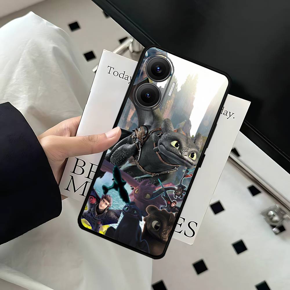 Movie How To T-Train Your D-Dragon Phone Case For Xiaomi Mi 5X 8 9 10 11 12 Lite Pro 10T PocoX3pro PocoM3 Note 10 Pro Lite