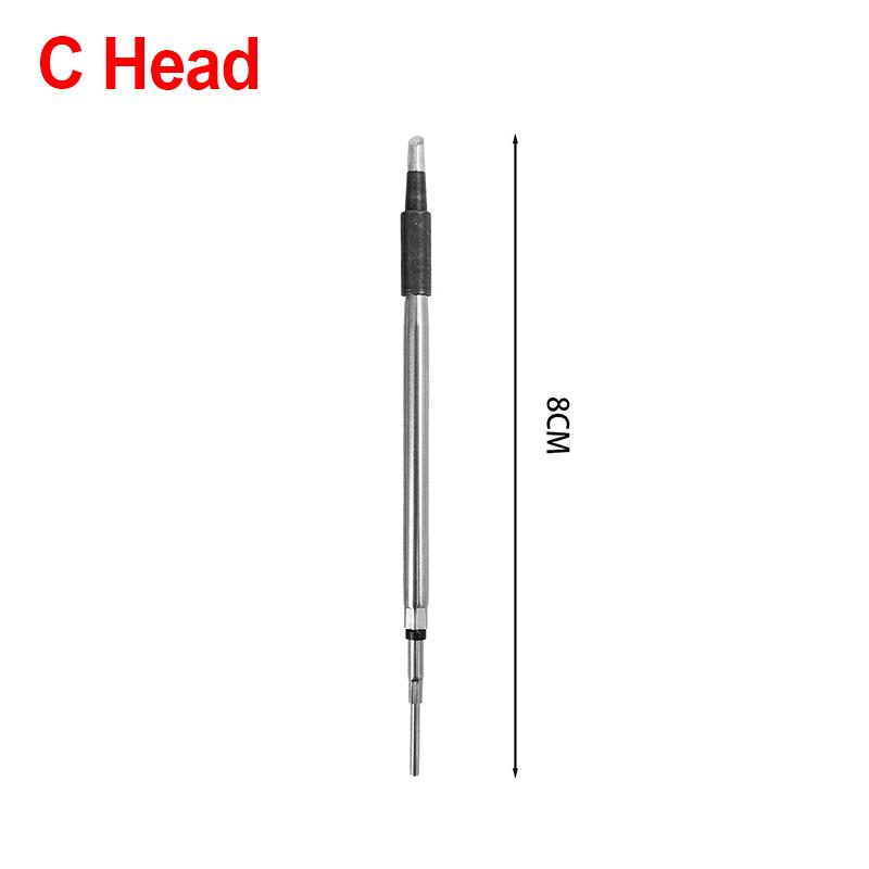 

5/1pcs Replacement Soldering Iron Tips Portable Metal Solder Welding Tip Soldering Iron Welding Tools for Desoldering Pyrography 1PC