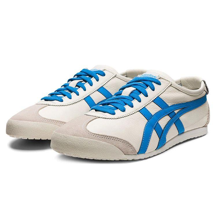 Onitsuka Tiger Mexico 66 Cream Dolphin Blue Unisex Sneakers 1183A201-105