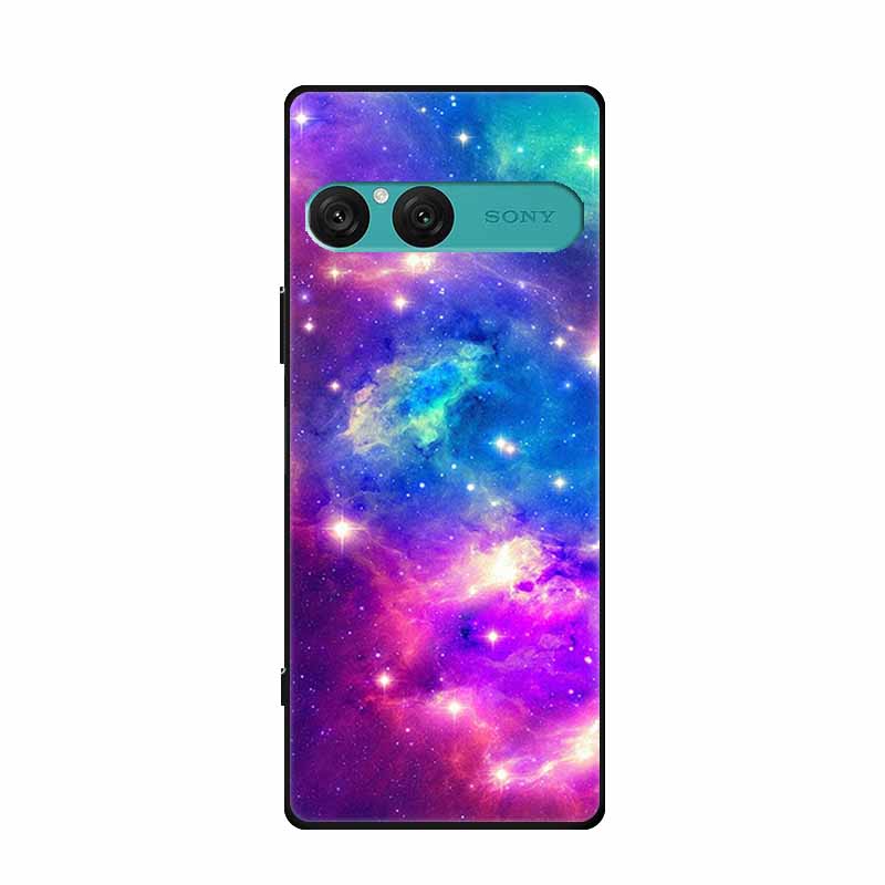 For Sony Xperia 10 VII Case Soft Silicone TPU Back Cover Protective Coque for Xperia10 VII 5G XQ-FE54 XQZ-CBFE Black Phone Cases
