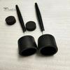 Pool Cue Chalk Holder Round Portable Black Plastic Pocket Snooker Billiard Accessories Enthusiasts Birthday Gift