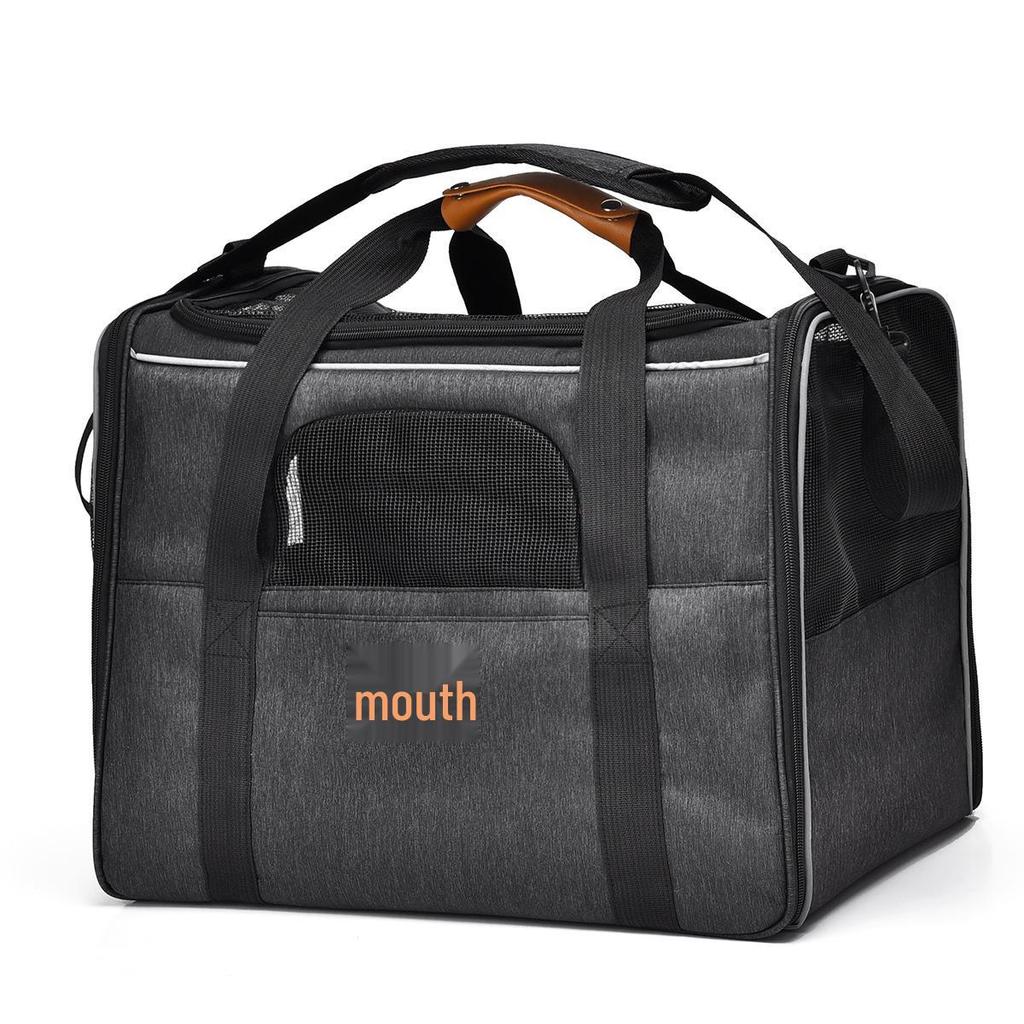 Portable Foldable Cat Backpack: Breathable, Handheld & Shoulder Design with Large Capacity