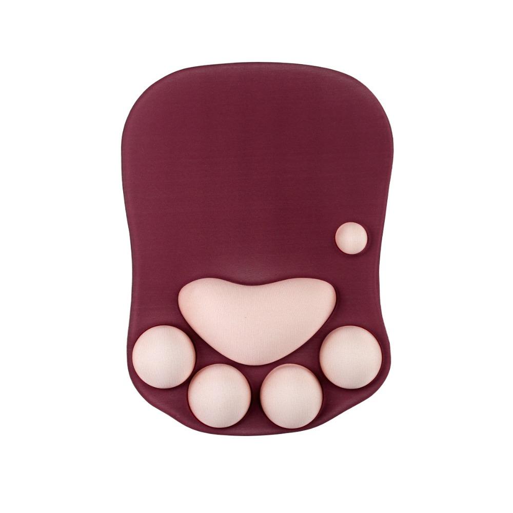 Hand Guard Gaming Mouse Pads Cartoon Mouse Wrist Pad Creative 3D Cat Paw Mouse Pad  Office Desk