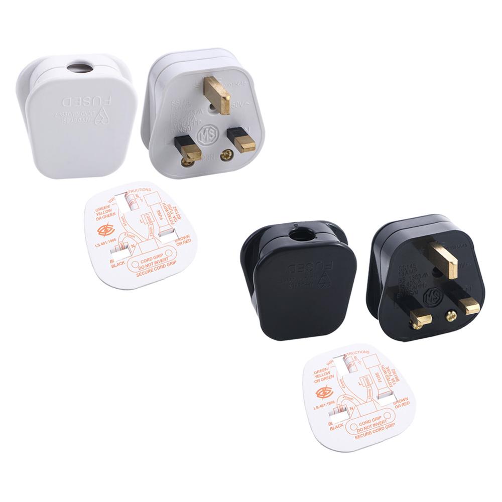 13A Detachable 3 Cores Triangle Hardware Accessories Assembled Power Plug Wiring Head Adapter Converters