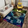 "Song of the Sea Cartoon Carpet" suitable as a non-slip mat for the living room or bedroom sofa