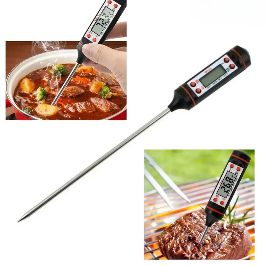 Digital Meat Thermometer Cooking Food Kitchen Probe Buffalo Milk Liquid Oven Digital Temperature Stonego Kitchen Tool PH225