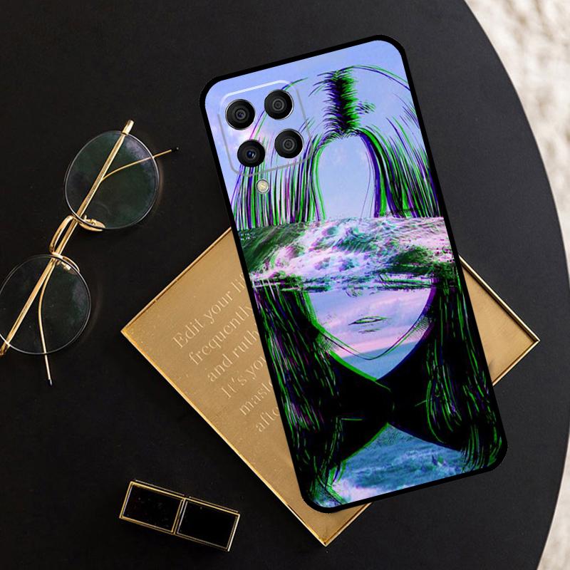 Sad Japanese Anime Aesthetic For Samsung Galaxy M16 M06 M12 M13 M14 M15 M35 M55 M34 M54 M33 M53 M21 M31 M11 M32 M52 Case