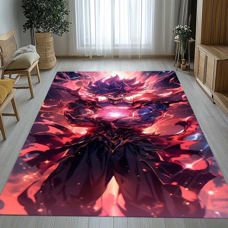 Anime D-Dragon Ball Game Cartoon Living Room Non-Slip Area Rug Soft Carpet for Bedroom Kids Playroom Sofa,Home Decor Doormat