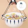 Heat Resistant Bowl Spoon Dish Clamp Pot Pan Gripper Anti-scalding Clip Nonslip Hot Dish Plate Bowl Clip Tongs