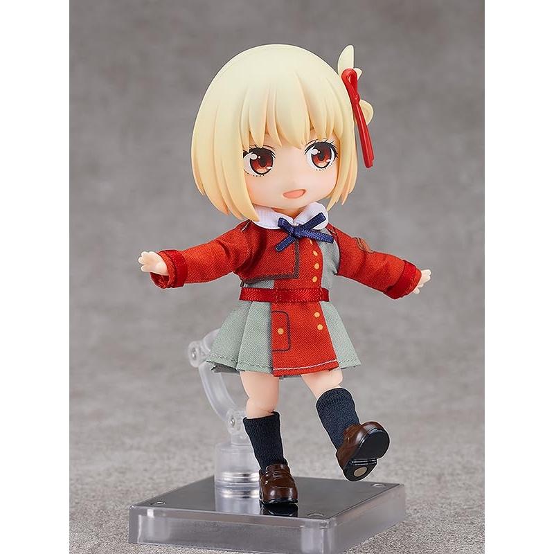 Păpușă Nendoroid - Lycoris Recoil Chisato Nishikigi Figurina la Scară Mică cu Haine și Magnet, Vopsită și Completă