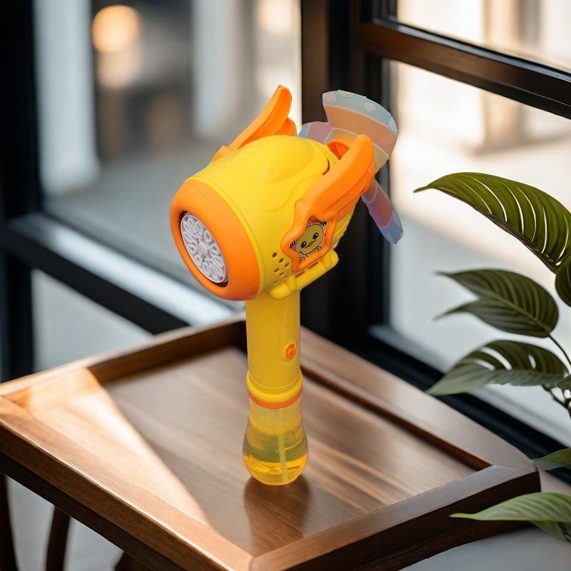 

Электрическая палочка для выдувания пузырей с защитой от протекания: Автоматическая игрушка-ветряная мельница с мыльными пузырями для мальчиков и девочек Standard (One Bottle of 150ml Solution)