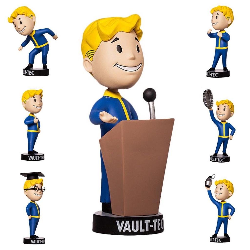 4 Fallout Vault Boy Bobblehead Herní Anime Figurky Hračky Sběratelský Model Série