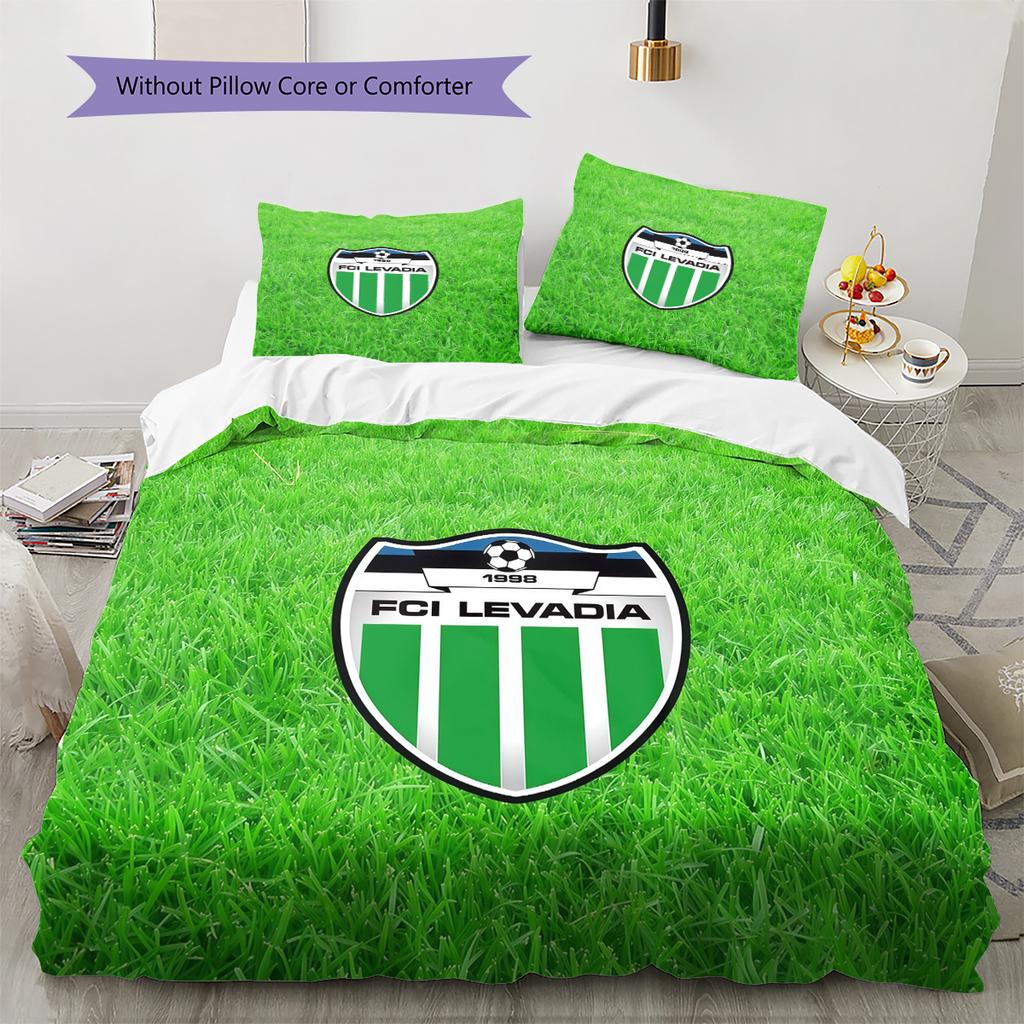 FCI Levadia Pattern Bedding Quilt Set Home Decoration Gift (1 * duvet cover + 2 * pillowcase without core).xwn