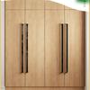 55cm Wide Wood Grain Home Decor Furniture Waterproof Vinyl Wall Sticker Self Adhesive PVC Wallpaper Kitchen Cabinet Door Sticker