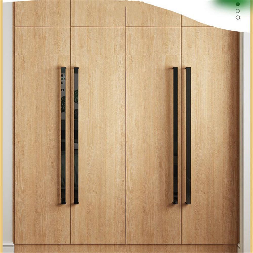 55cm Wide Wood Grain Home Decor Furniture Waterproof Vinyl Wall Sticker Self Adhesive PVC Wallpaper Kitchen Cabinet Door Sticker