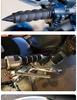 Алюминиевые Заостренные Рукоятки Руля для Мотоциклов Harley - 22/25 мм