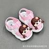 Cute Summer Sandals for Girls, Little Girls' Baby Anti-slip Shoes, Soft-soled Toddler Closed-toe Shoes, Princess Sandals for Girls