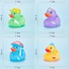 Soft Rubber Little Yellow Duck Swimming Toy Decoration Kids Gift Cartoon Cute