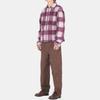 Stussy Shadow Plaid Sherpa Zip 1110224-