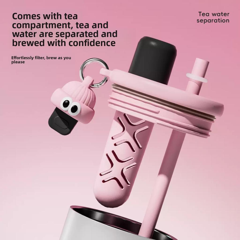 COOKER KING 1200ml Ice Cup316Stainless Steel Insulation Cup Food Grade Kettle with Handle Suitable for OutdoorTravelPortable Cup