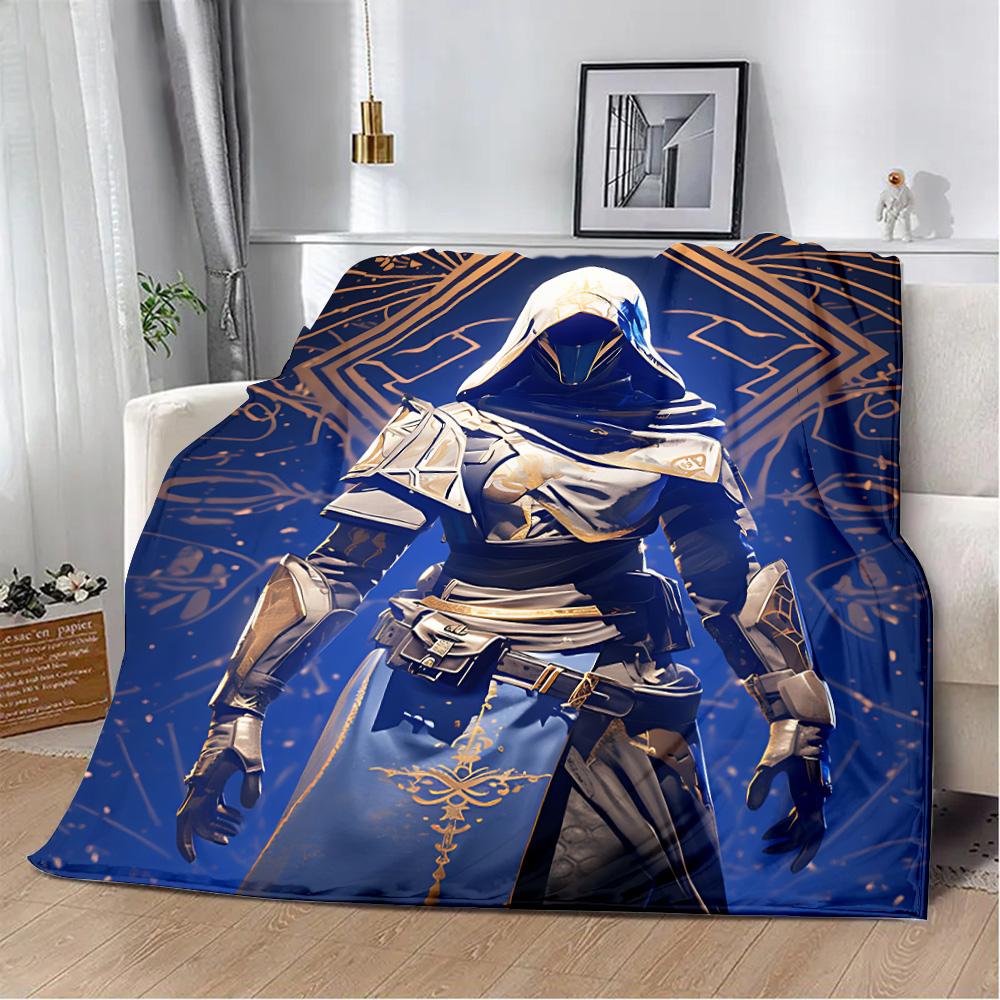 3D Game D-Destiny 2 Printed Blanket Picnic Blankets Warm Blanket Soft and Comfortable Blanket Home Travel Birthday Gift