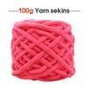 100g Soft Knitting Yarn Hand-knitting Thread Scarves Beanie Hat Cap Hand-knitted Crocheting Yarns DIY Craft Needlework Accessory