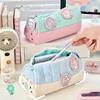 House Shaped Large Capacity Pencil Case, Kawaii Desk Stationery Storage Bag for Students