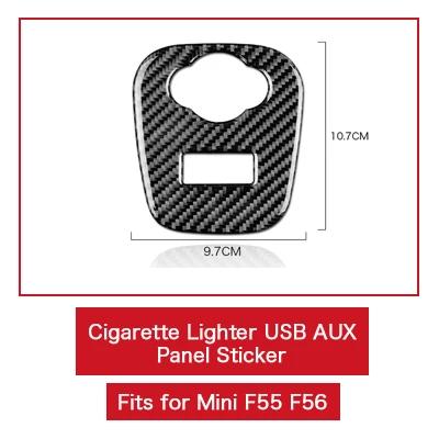 Schakelaar Cover Trim Kit in Koolstofvezelstijl voor Mini Cooper F54 F55 F56 F57 F60 JCW Countryman