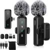 [2026 New Pin Microphone] BILIWAL Pin Microphone Wireless, iPhone iPad, Android Compatible, Insta...