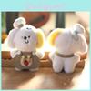 Chef Puppy Plush Toy Keychain Backpack Charm Pp Cotton 12cm Gift For Girls Kids