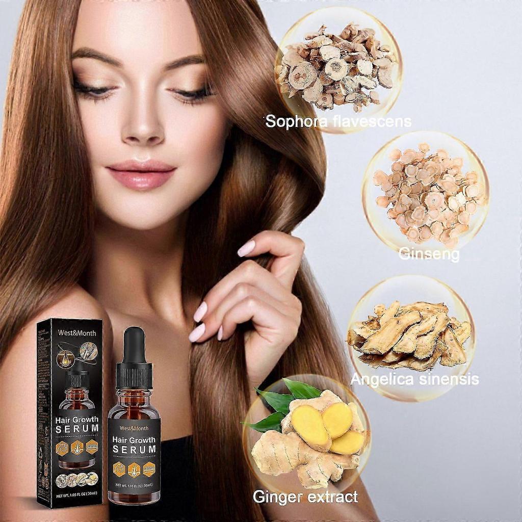 Revitalizing Hair Strengthening Essential Oil with Ginseng, Angelica & Ginger  Nourishes, Moisturizes, Prevents Hair Loss & Promotes Thick, Healthy Ha