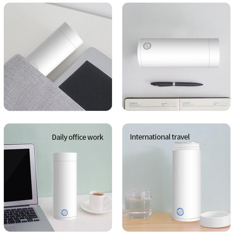Przenośny czajnik do oszczędzania ciepła Automatyczny domowy akademik dla studentów Mały elektryczny kubek z otwartym ogrzewaniem