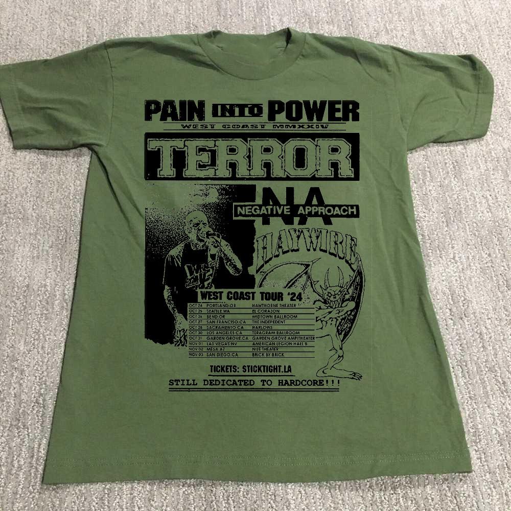 

Collection Terror Band Tour Poster Gift For Fans S to 5XL Unisex T-shirt MD536 Unisex T-Shirt XXXL