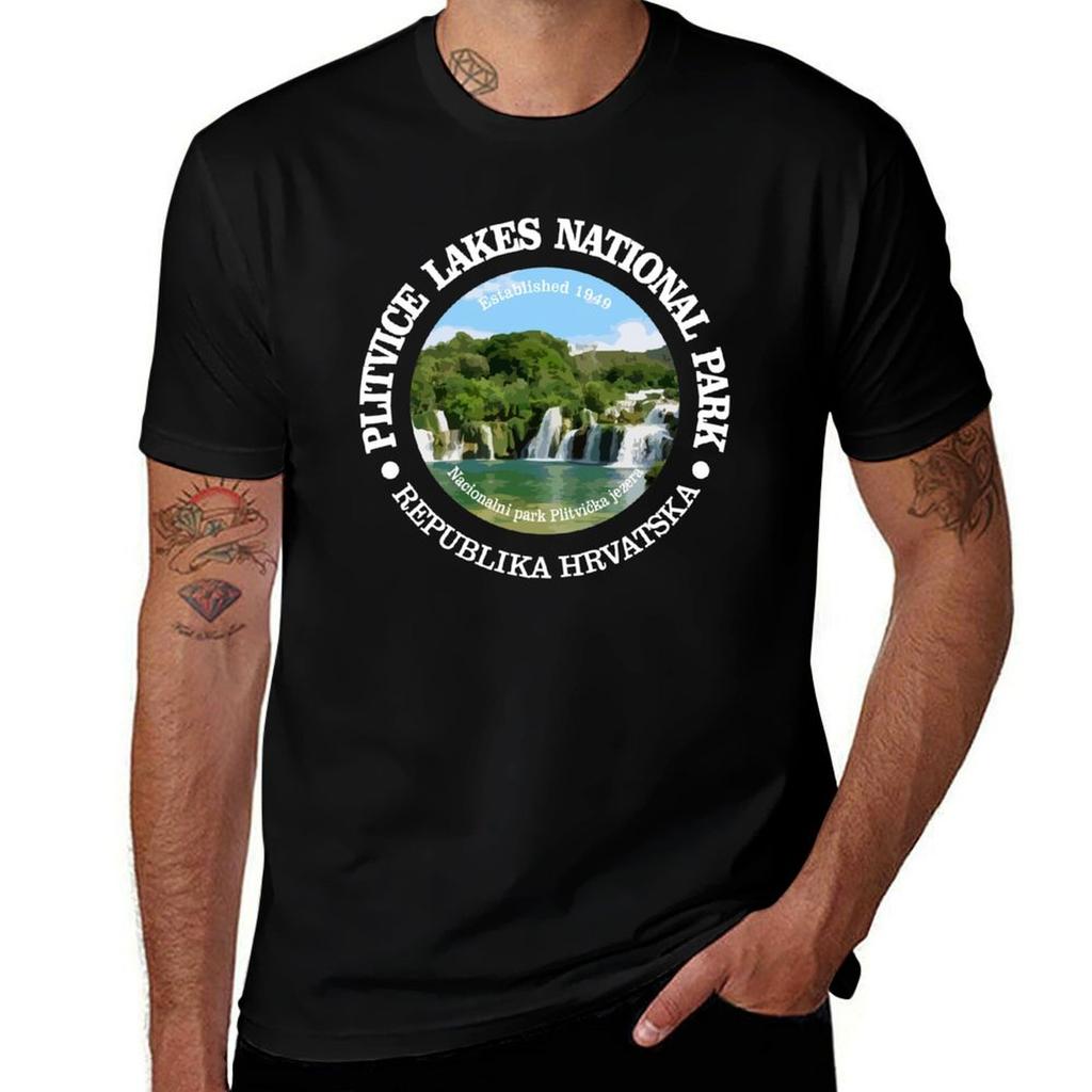 Plitvice Lakes National Park (NP) TShirt Casual Loose Fit Short Sleeve TShirt