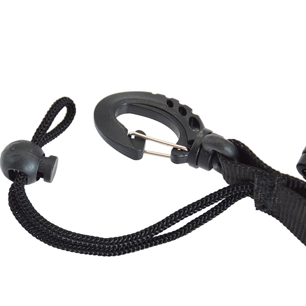 Spiral Coil Cable Anti lost Camera Flashlights Safety Leash for Diving Snorkelling Surfing Kayaking