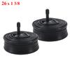 2pcs 26x1 3/8 Lightweight Bicycle Inner Tube 26 Inch 32mm Schraber Valve Road Bike Inner Camera