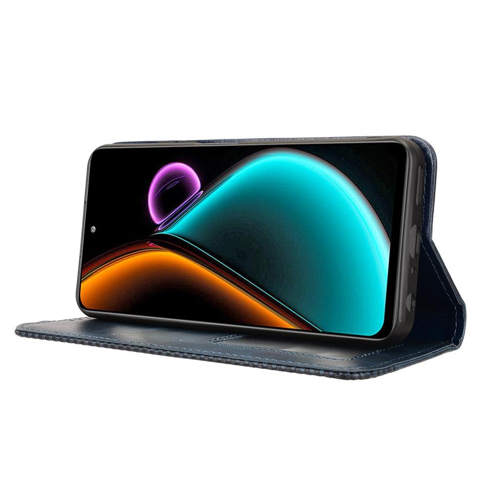 For Blackview Color 6 Leather Case Wallet Stand Retro Texture Phone Cover