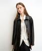 Oui Mais Non Essential Lamb Leather Jacket