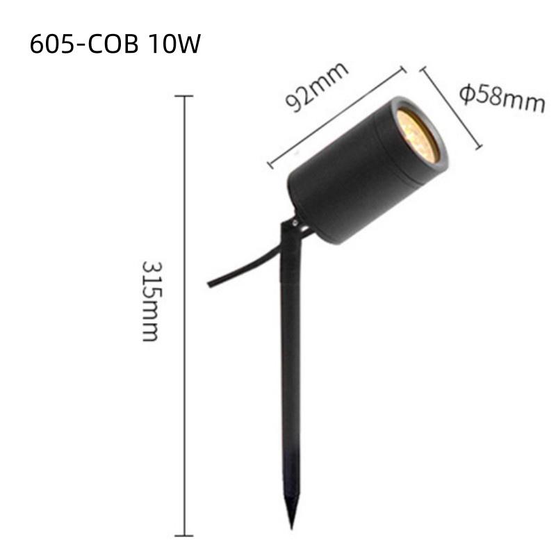 5W/10W Outdoor Garden Lawn Lamp 220V AC LED Spot Light IP65 Waterproof Garden Yard Spotlight Spike Light