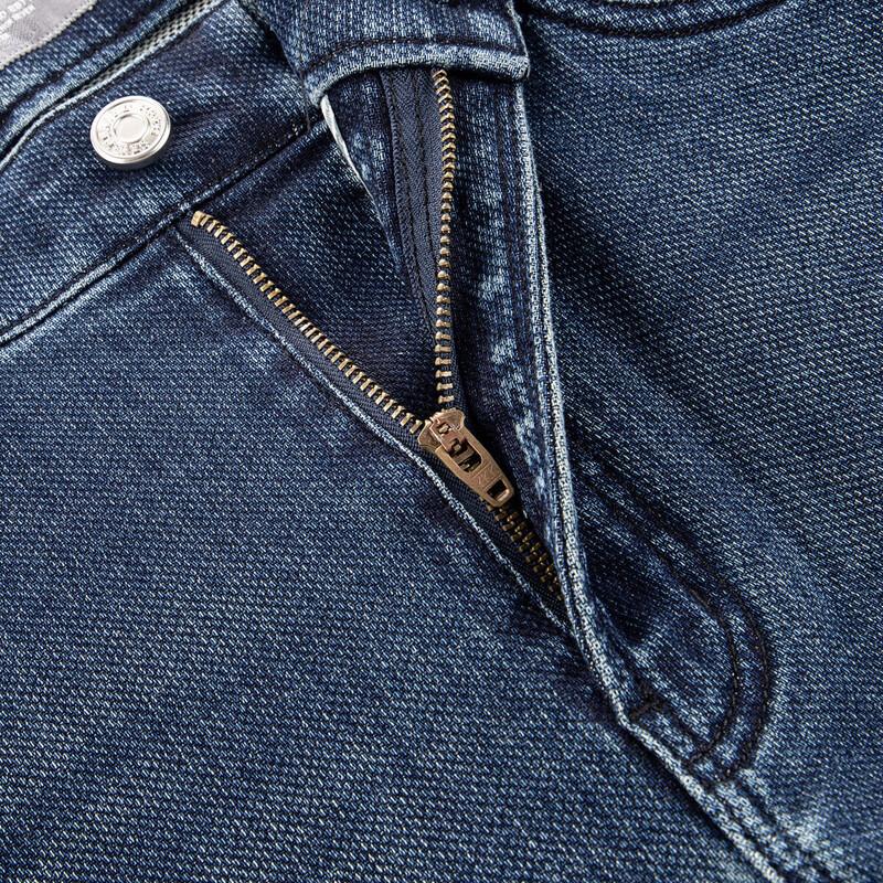 Seven Brand Men's Jacquard Denim Straight-Leg Jeans