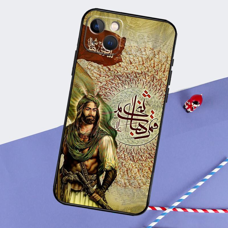 Islam Shia Imam Ali Iraq Arabic Phone Case For iPhone 16 Pro Max 11 13 14 15 Pro Max 12 Mini XR 16 15 Plus 16e Back Cover