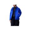 adidas Travel Outdoor Series Solid Color Minimalist Hooded Warm Windproof Waterproof Jacket Unisex Jacket Cobalt-Blue JM9137