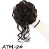 MISS WIG Estensione sintetica per capelli Chignon Chignon disordinato Fascia per capelli ricci Elastico Scrunchy Pezzi di capelli finti per forcine da donna