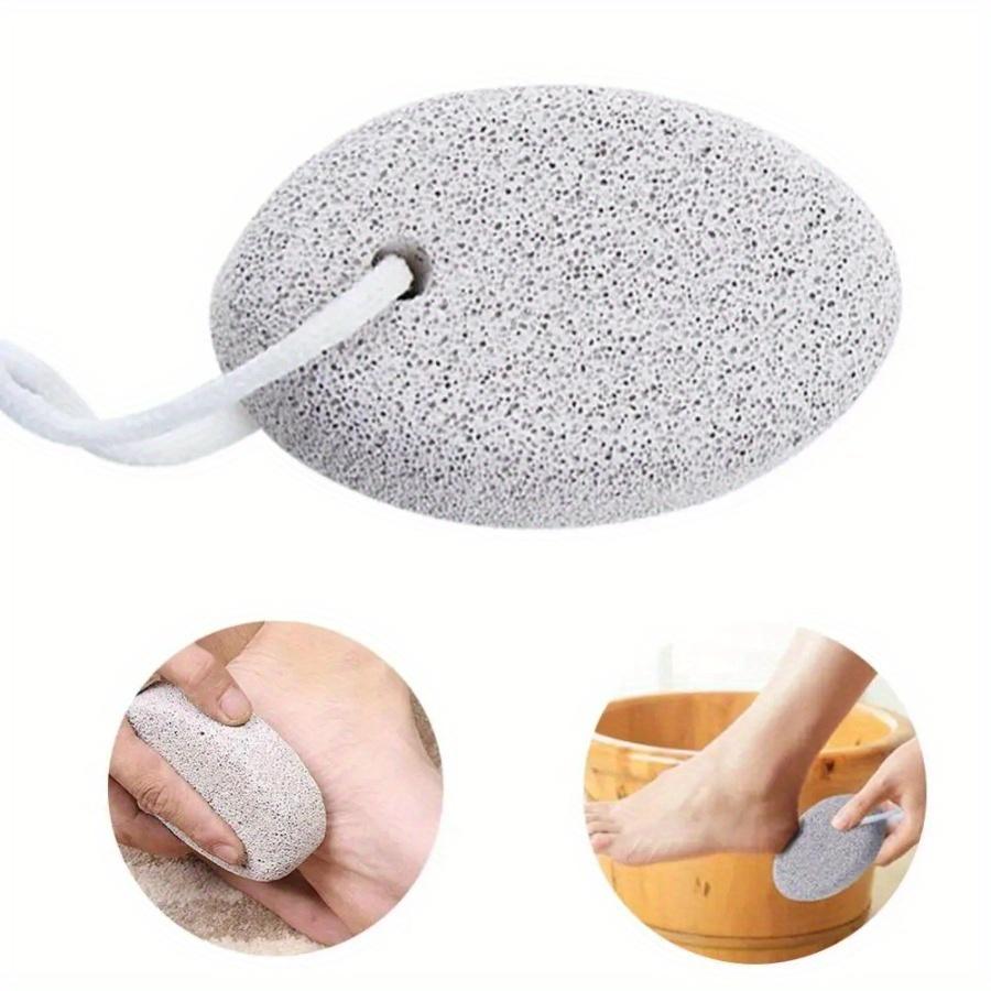 2/4 PZ Pietra Pomice Naturale per Piedi, Strumenti per Pedicure Borogo Lava Rimuovi Calli per Pelle Dura per Piedi e Mani - Rimuovi Pelle Morta