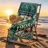 Alpha Kappa Alpha Print Beach Towel Design, Soft, Lightweight. for Home Bathroom, Spa, Pool, Yoga, Surfing, Camping, Gift for Family, Friend