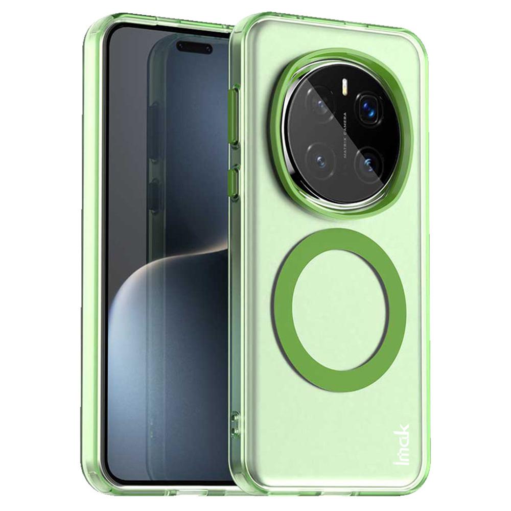 IMAK For Honor Magic7 Pro 5G Case Compatible with MagSafe Candy Color Anti Drop TPU+PET Back Cover