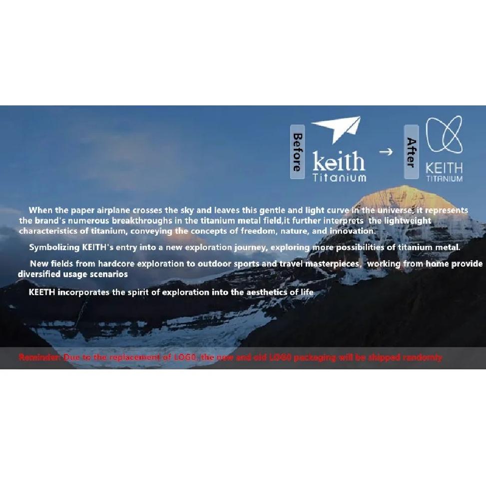 Keith Sets Titanium Bowls Outdoor Camping Picnic Tableware Ultralight Portable Camping Bowl 600ml 700ml 800ml 900ml Ti5376