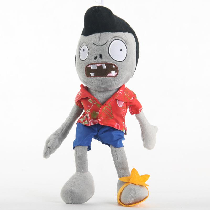 39 Styles 22-30cm Plants Vs Zombies Cosplay Plush Toys PVZ Hats Pirate Duck Zombie Plush Stuffed Toy Doll for Children Kids Gift