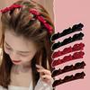 Flocked Bangs Spona do vlasů Pokrývka hlavy Duckbill Hair Claws Barrettes Vintage Spona do vlasů
